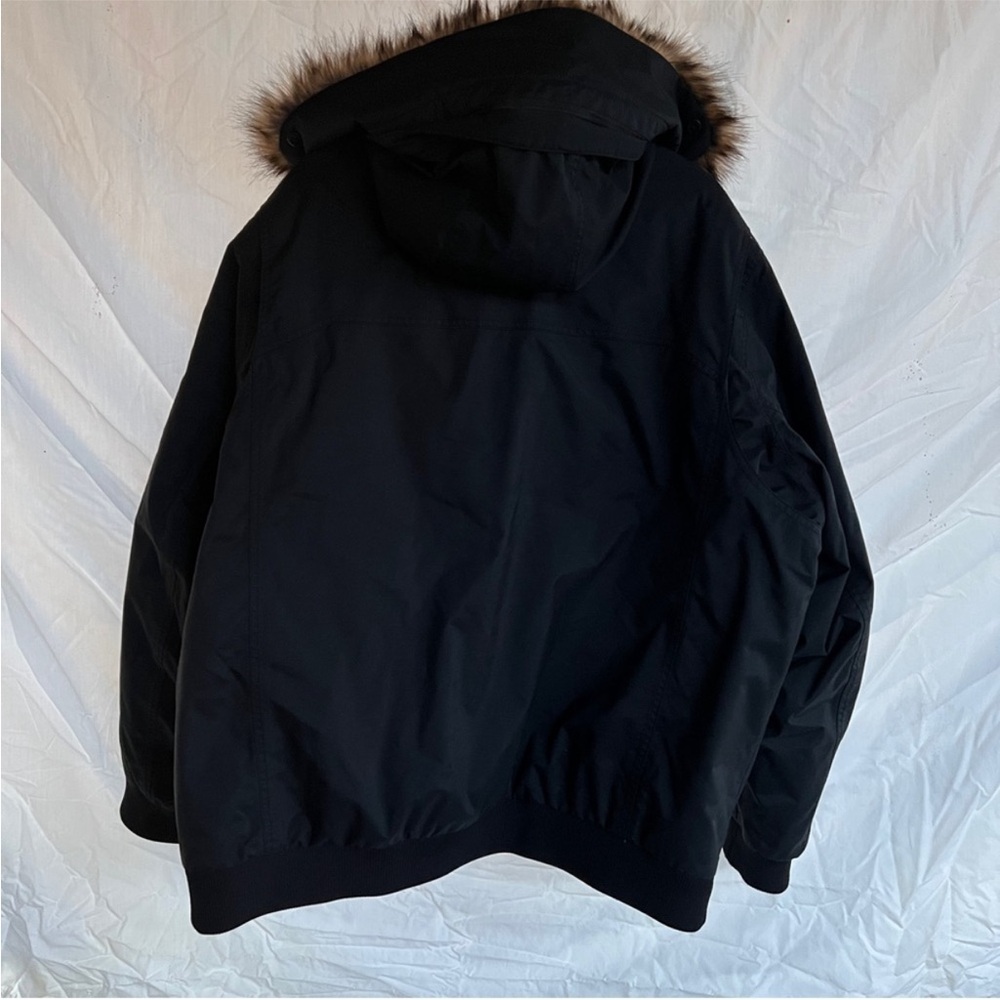 Eddie Bauer Down Waterproof Black Bomber Jacket XXXL - Picture 4 of 11
